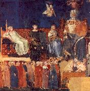 Ambrogio Lorenzetti Allegory of Good Government Spain oil painting reproduction